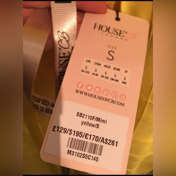 House Of CB London Mimi Bandage Dress - Picture 5 of 6